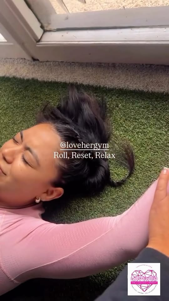 Roll relax rest yoga-style session