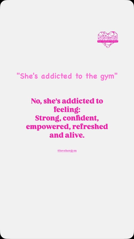 A LOVEHER member during a strength session