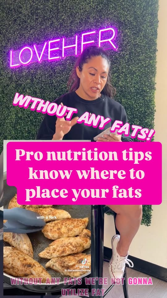 Education on fats and fueling for women athletes